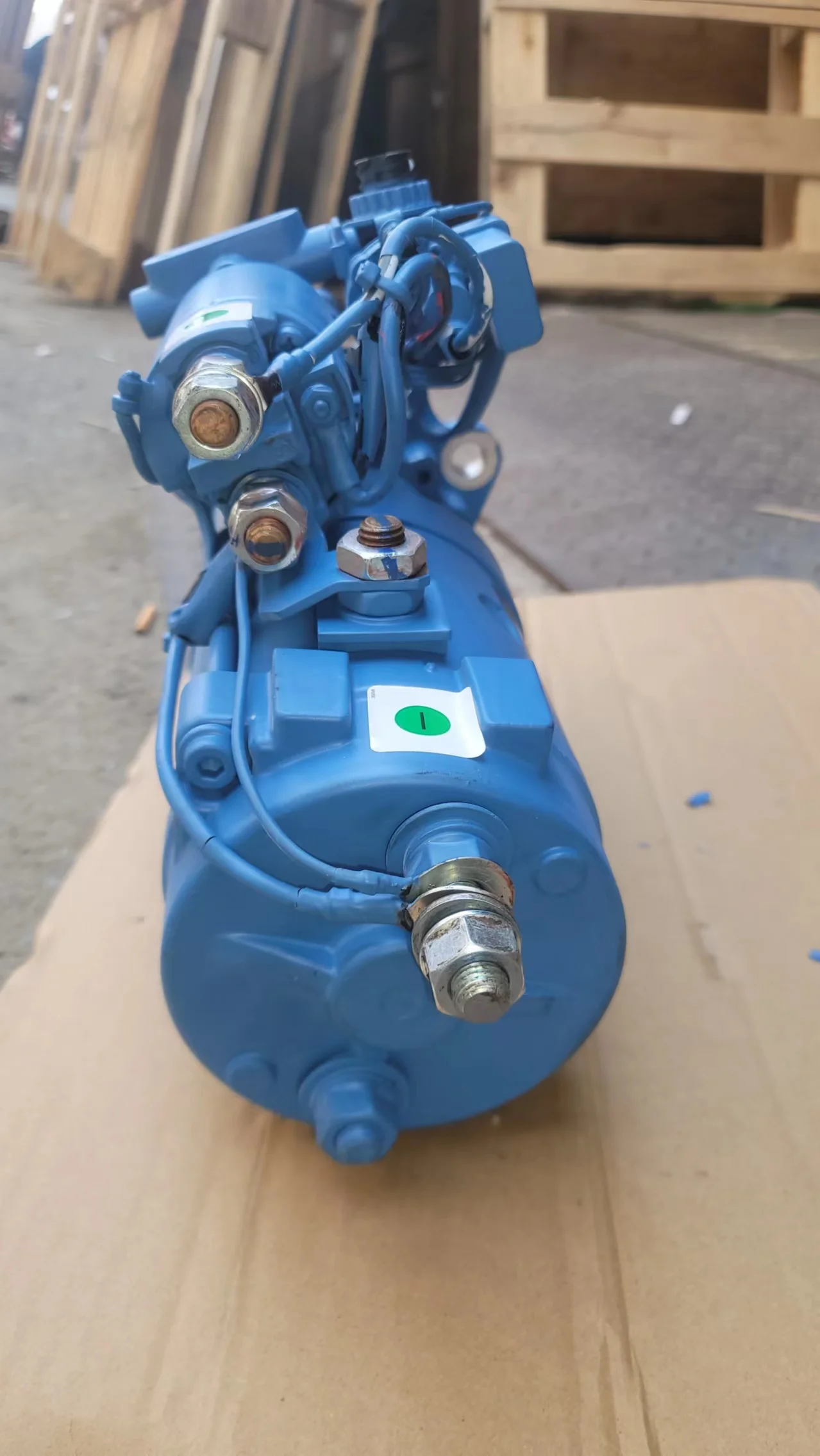 محرك بحري MTU محرك بداية M128R3823SER محرك بداية X52417200011 كاتب