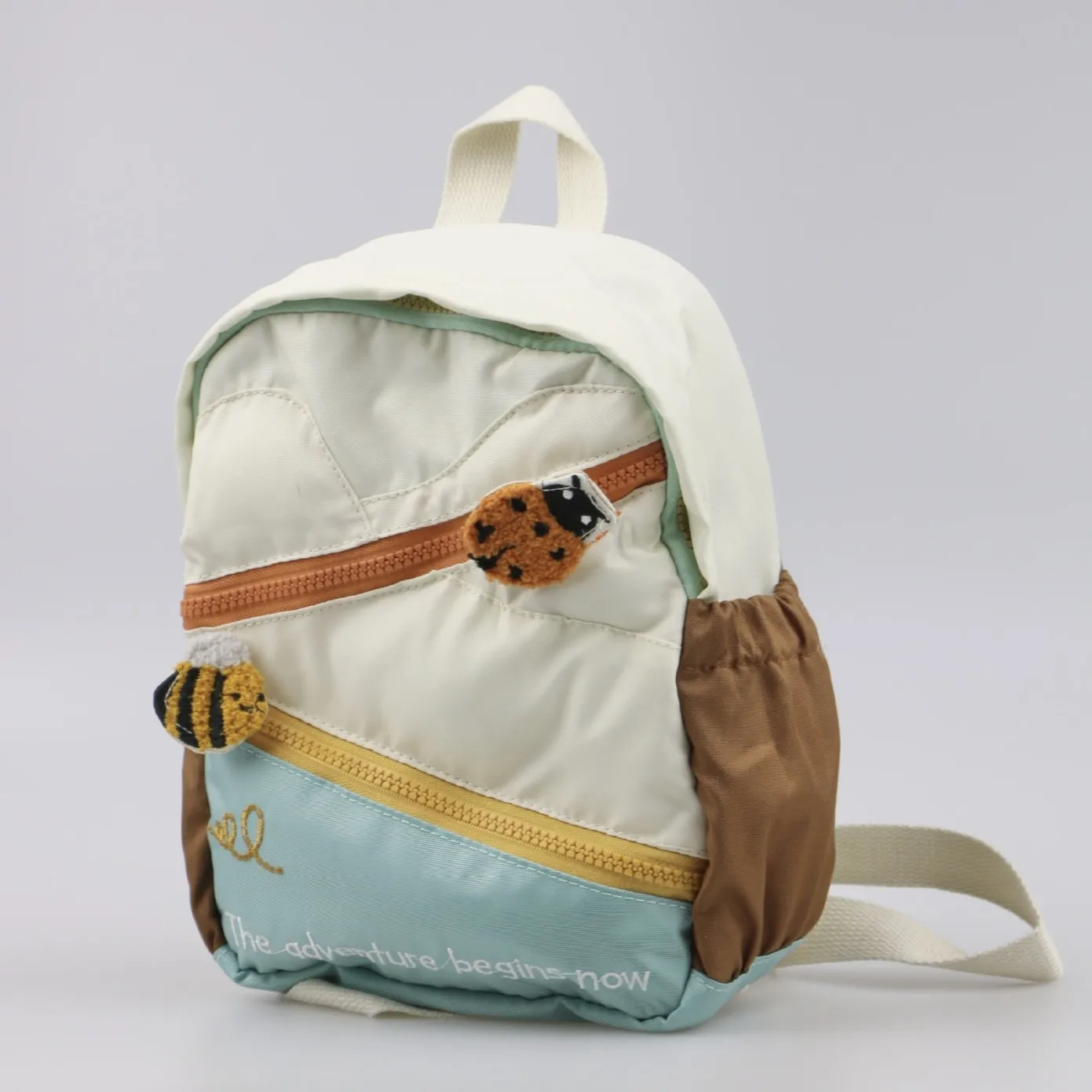 Insect bee armband backpack Seven star ladybug color blocked children's cute backpack