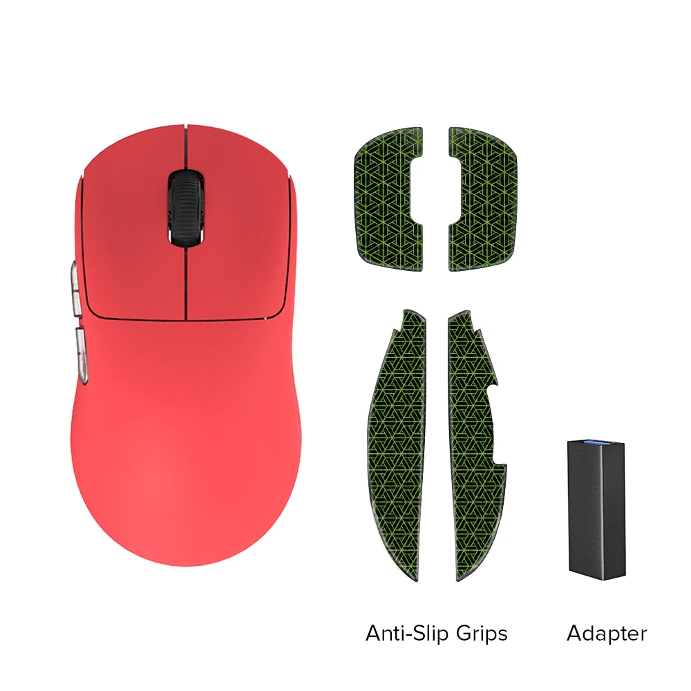 KYSONA Aztec Black Gaming Mouse PAW3395 Wireless Mouse 55g Ultra-Light 26000DPI 90 Million Optical Computer Mice For Laptop PC