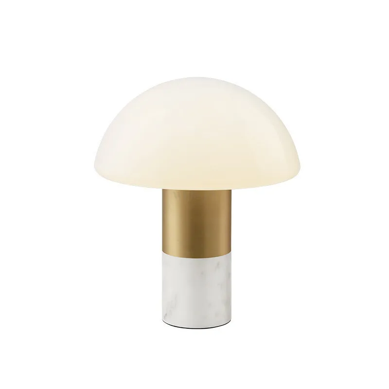 

Nordic postmodern light luxury bedside table lamp, creative marble table lamp
