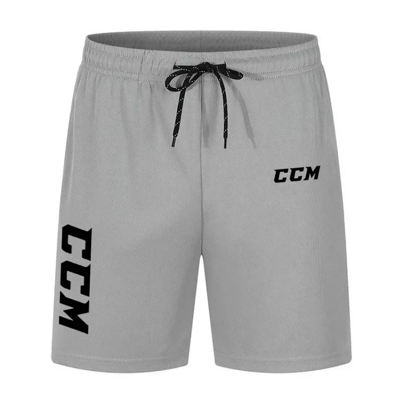 CCM 2025 Summer Jogging Men's Casual Sport Five Minute Shorts Gym Workout Men's Breathable mesh quick drying exercise  shorts