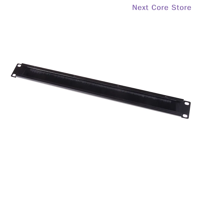 [NC]1U 19'' Rack Mount It Network Cabinet Brush Panel Bar Slot For Cable Management[NC]