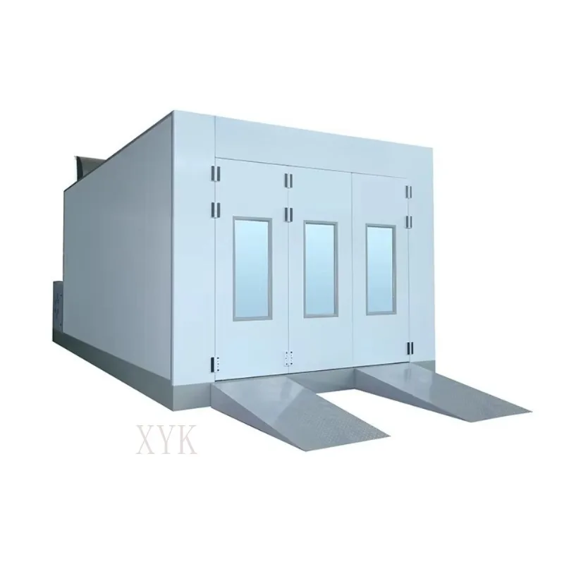 FOB Price High Quality Car Spray Paint Booth Stable Sealed Working Space Clean Internal Air Circulation Automotive Painting Jobs