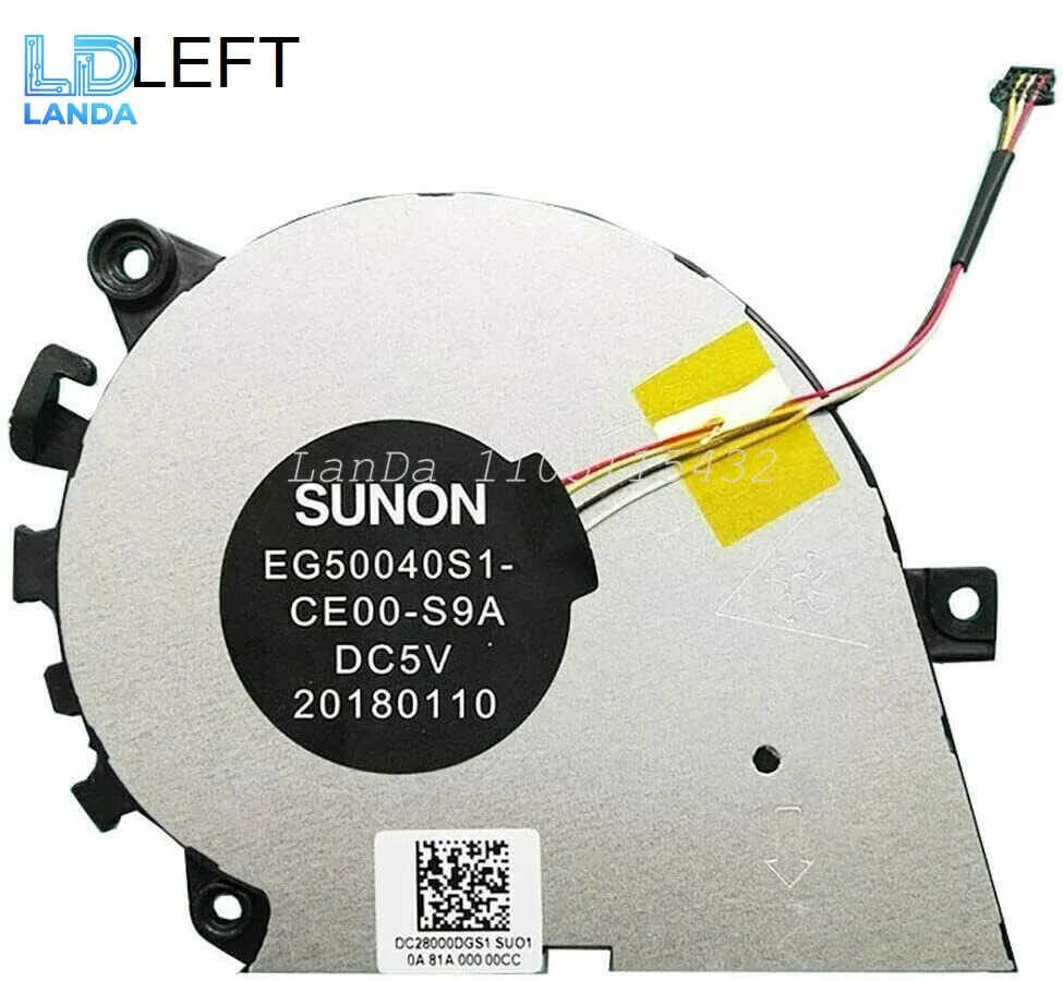 

NEW Cooler Radiator CPU Cooling Fan For Lenovo XiaoXin Pro15 14 Air EG50040S1