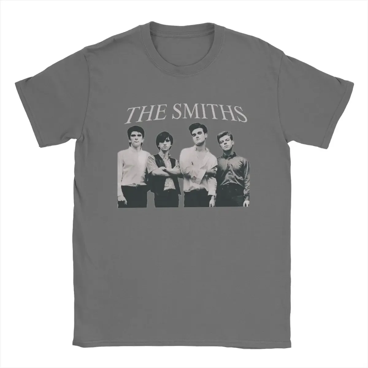 The Smiths Men's T Shirt Vintage Tee Shirt Short Sleeve Round Neck T-Shirts Pure Cotton 6XL Tops