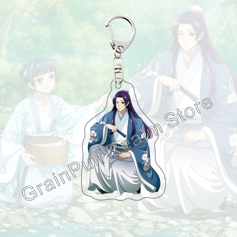 The Apothecary Diaries Acrylic Standee & Keychain - Anime Merch 2026 New Collectible Maomao Jinshi Figure Desk Decor Cute Gift