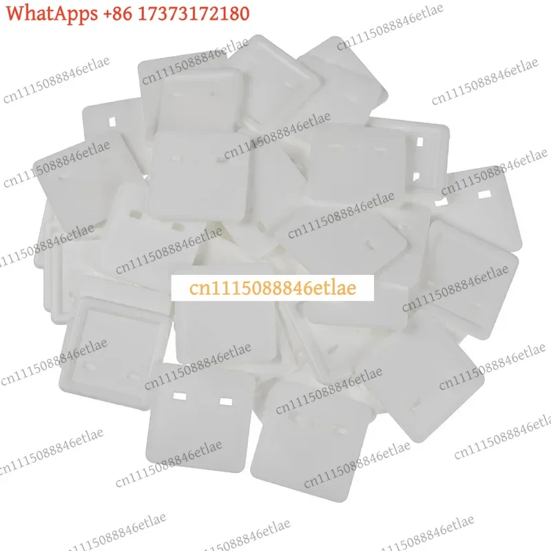 k3 50Pcs 50x50mm Square Magnetic Badge Parts for DIY Button Pin Making – Strong Fridge Magnet Consumables