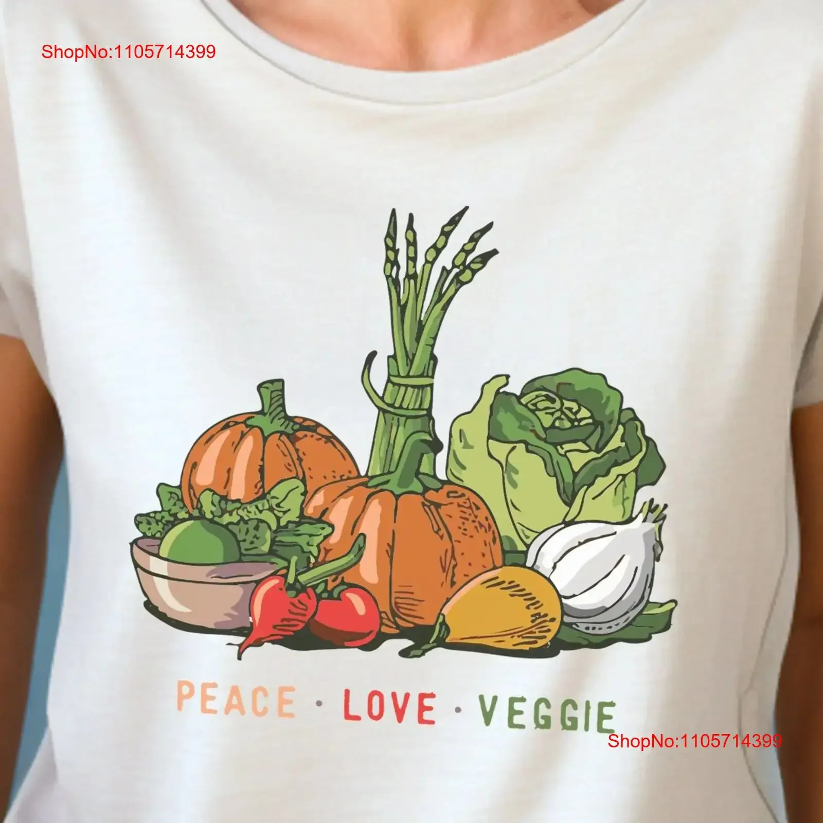 Veggie Love T Shirt for Vegan Farmer Peace Vegetable Gardener Botanical Gardening Mom vintage Washed graphic