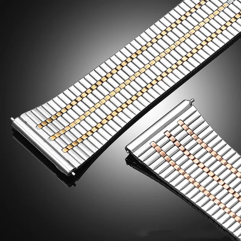 20mm 22mm Quick Release Stainless Steel Watch Strap for Universal Waterproof Watch Band Bracelet Accessories with Tool