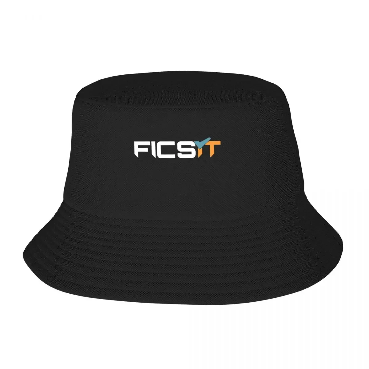 Ficsit Satisfactory T-Shirt Bucket Hat party Hat Fashion Beach Trucker Cap beach hat  Wear Men Women's