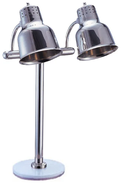 الفولاذ المقاوم للصدأ شقة القاع مقعد خرطوم تعديل الحفاظ على الحرارة مصباح رئيس واحد 500 واط التدفئة الكهربائية مصباح الغذاء #4