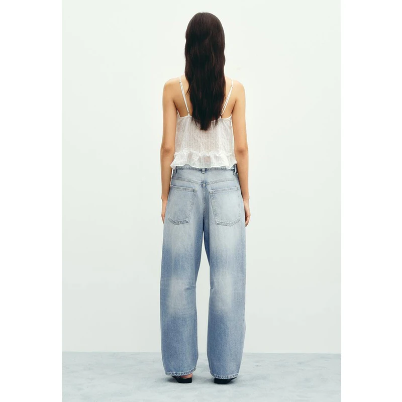 Summer New Women's Ins Sle Layered Decoration Cute Color Blo  Knot Decorated Strap Top Commute Sle ort Lengt...