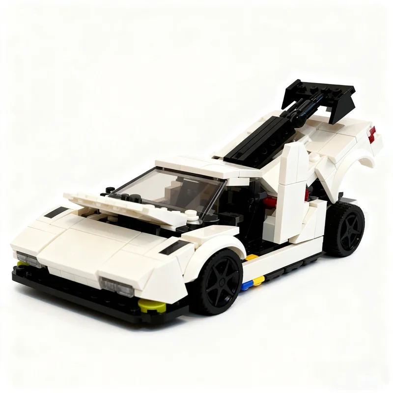 321 stücke MOC Jesko City Champions Super Auto Modell Bausteine Architektur Spielzeug DIY Kreative Idee Weihnachten Geschenke Ziegel