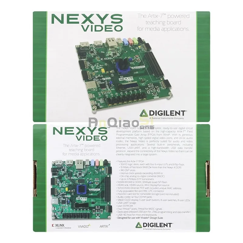 Spot Nexys Video Artix-7 Xilinx FPGA RISC-V Digilent XC7A200T