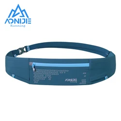 Aonijie – sac de taille confortable W8112 pour extérieur, ceinture d'hydratation, poches de sport pour Jogging, Fitness, randonnée