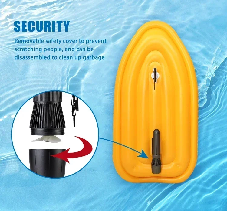 Water Sport Games High Quality Float Tube Motorized Inflatable Electric Jet Ski Boat