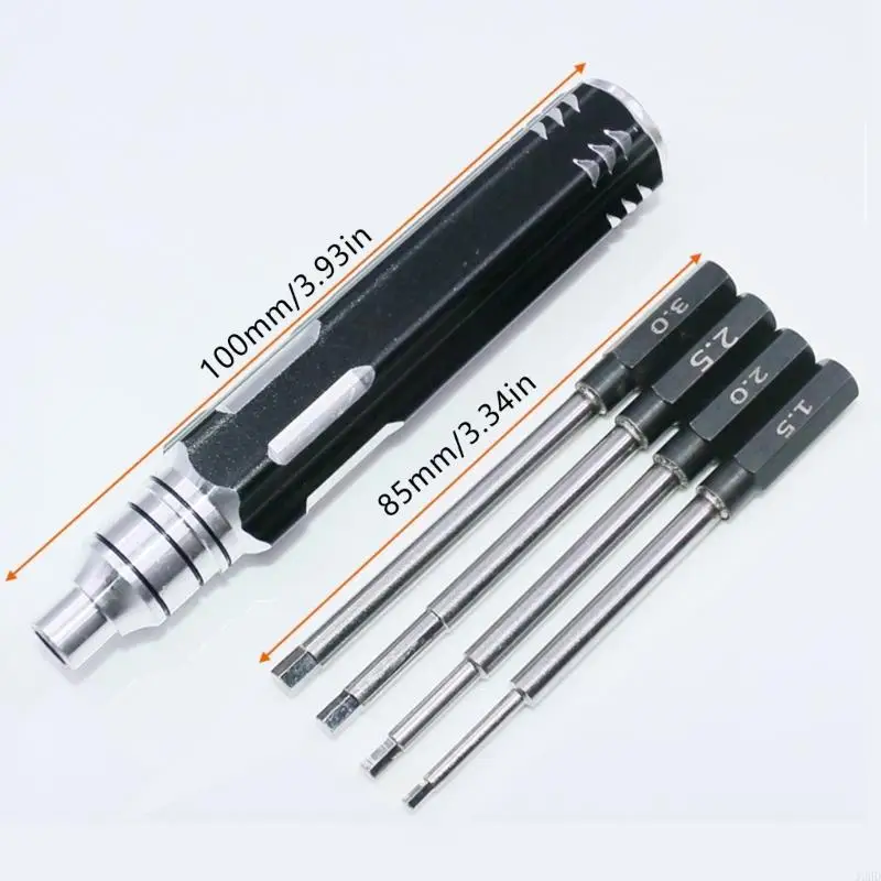 J2HD 1.5/2.0/2.5/3.0mm Screwdriver Set For Model Building Ergonomic Design Tool