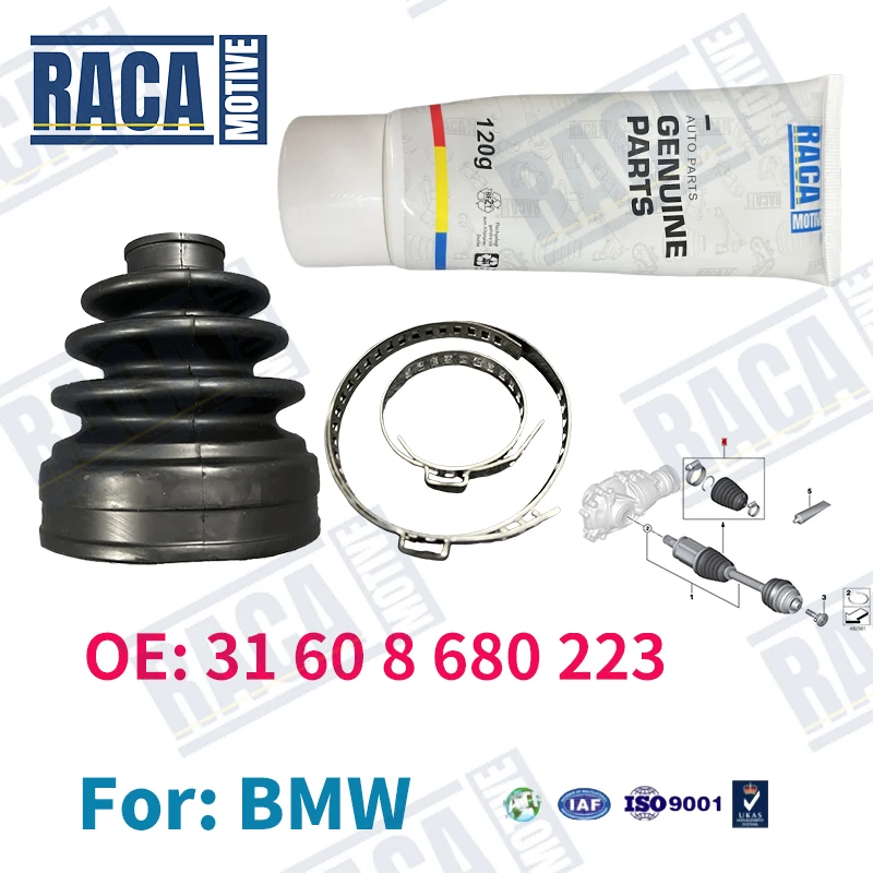 

For BMW X3 G01 X4 G02 X5 G05 X6 G06 X7 G07 Front Half Shaft Dust Cover 31608680223