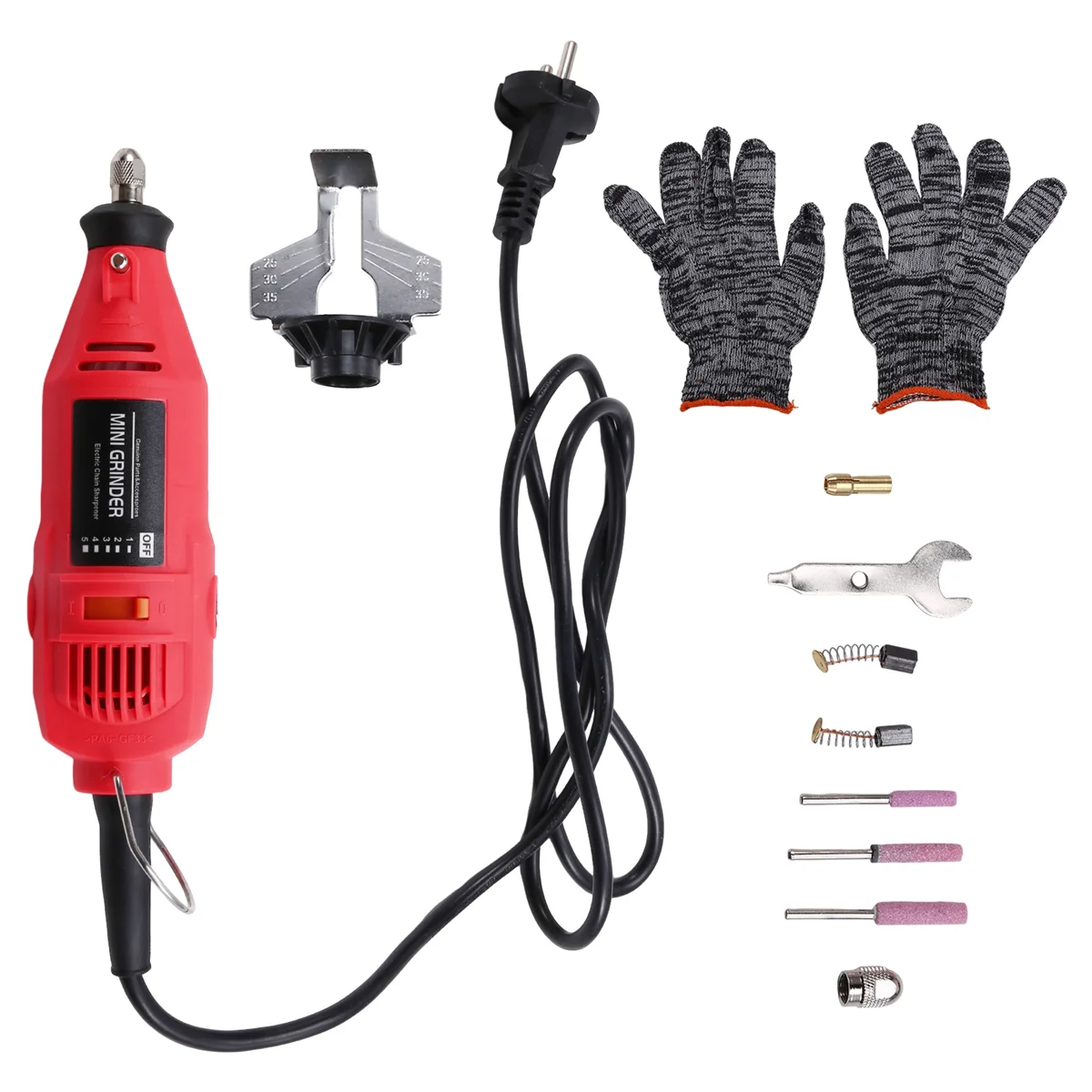 N18R 180 واط 5 التروس مطحنة الطاقة الكهربائية آلة منشار كهربائي طحن بالمنشار شحذ الاتحاد الأوروبي التوصيل