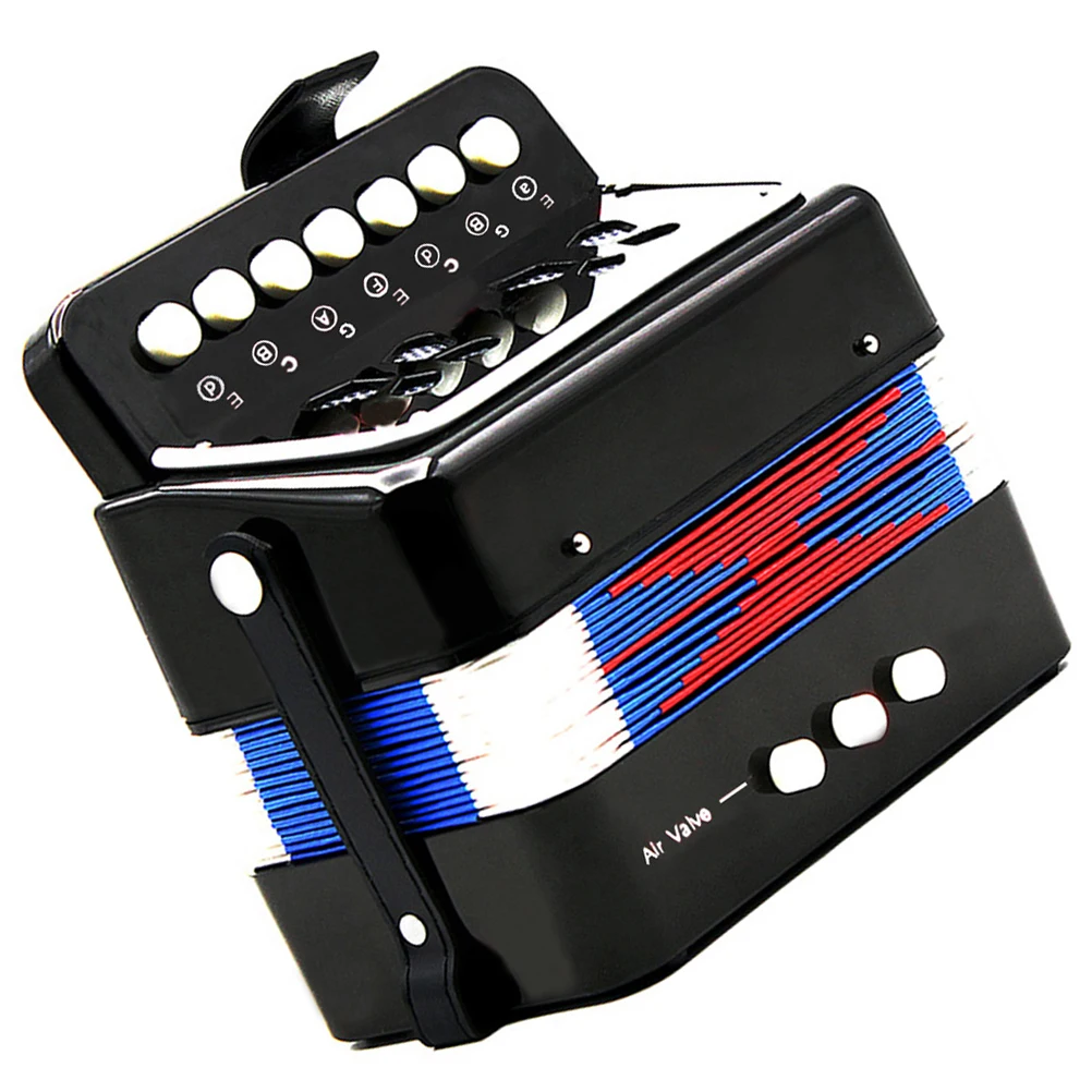

1pc Accordion Toy Kids Musical Instruments ABS Plastic Educational Student Mini Beginner Child Fun Cognitive Coordination