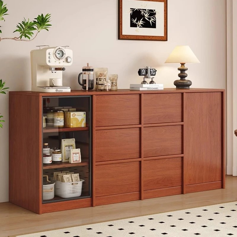 

Middle Ages Multifunctional Sideboard Storage Solid Wood Durable Hardwearing Cupboard Sencillo Y Duradero Dining Room Furniture