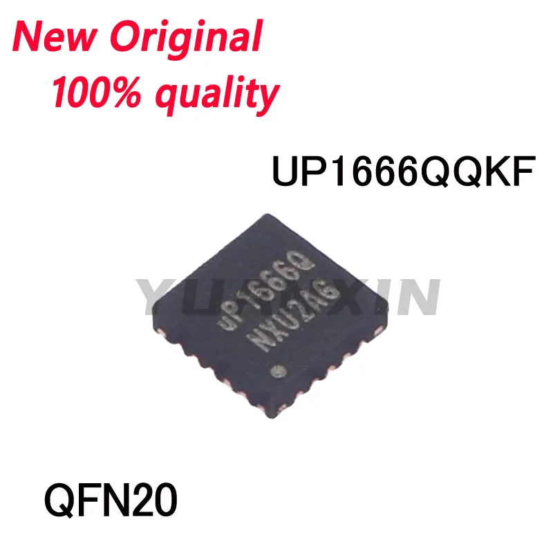 2-10/PCS New Original UP1666QQKF  UP1666Q Synchronous rectifier step-down controller chip In Stock