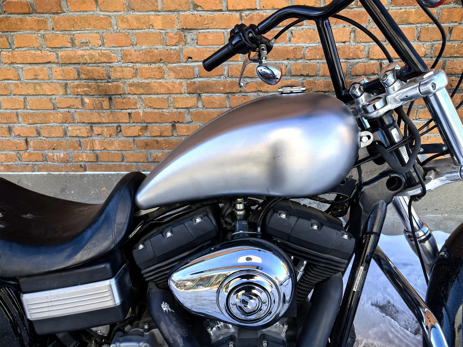 

Бензобак для мотоцикла Harley Davidson DYNA 2007-2017 (версии с EFI), 18 л