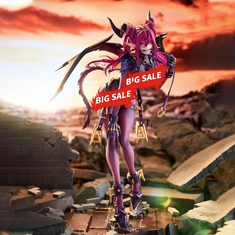 Original DCTer Dragon Girl Kristis Figure Designed By CiteMer Anime Demon Girl Statue Desktop Decoration For Anime Otaku Fans