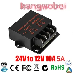 24V to 12V 10A  DC DC Converter Regulator Car Step Down Reducer  dc dc step-down module 12 volt stabilizer voltage regulator