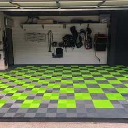 Plastic Interlocking Water Diamond Floor Mats for Garage, Car Wash, Manufacturer from China, OEM, ODM