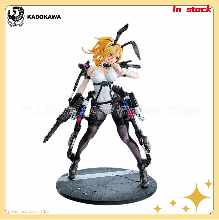 

In Stock Original KADOKAWA KDcolle ARMS NOTE Power Suit Bunny Anime Figure Model Collection Ornaments Toys