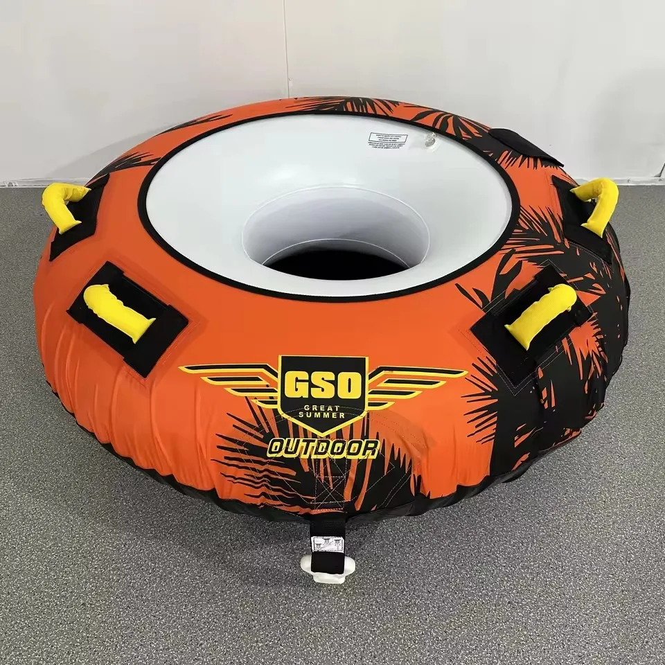 1 Person 54inch Inflatable Towable Tube Ring , Towing Donut, Jet Ski for Fun Watersports - view 4