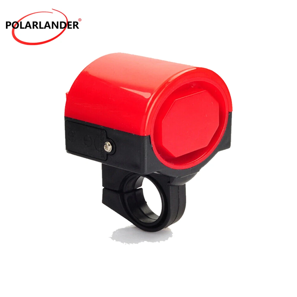 

Red Bicycle Bell High Quality Loud Road Bicycle Electronic Bell Loud Horn Bicycle Alarm Bell Durable Loud Clear Sound