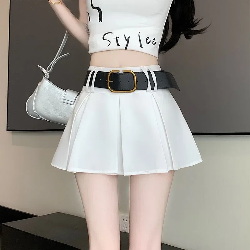 Geplooide Rokken Voor Dames In Streetwear Voor Alle Wedstrijden, Zoete Pittige Meisjes, Klassieke Populaire Mini Koreaanse Mode A-Lijn Harajuku Chic Trendy