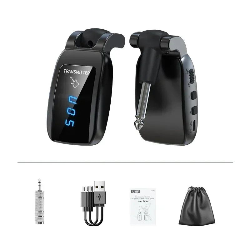 In stock Electric Guitar Bass Wireless Microphone Transceiver Electronic Wind Instrument Transmission System Pickup Receiver Tra