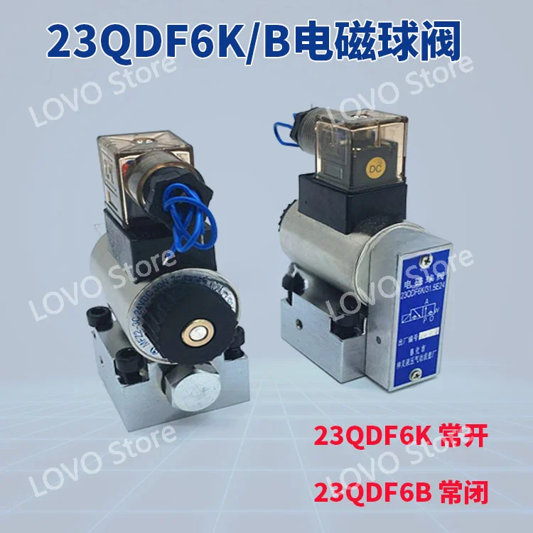 

Hydraulic solenoid ball valve 23QDF6B/315E24 commutation 23QDF6K/315E24 E220 23QDF10K/B