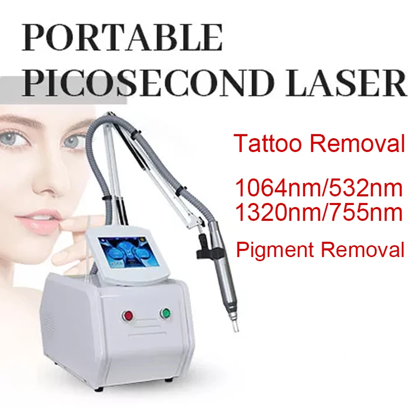 Пикосекундный лазер Picosures Pro Picos Laser Машина для удаления татуировок для использования в салоне красоты Пикосекундный лазер Picosures Pro Picos Laser Машина для удаления татуировок для использования в салоне красоты