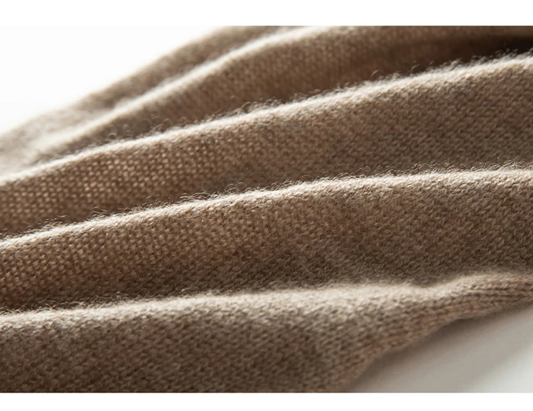 Damen-Schlauchschal aus 100 % Kaschmir, leichter Kamin-Schal, Halsmanschette, wärmer, Wasserfallausschnitt, Schlaufe, weiche Strick-Accessoires für Kinder – Detail 22