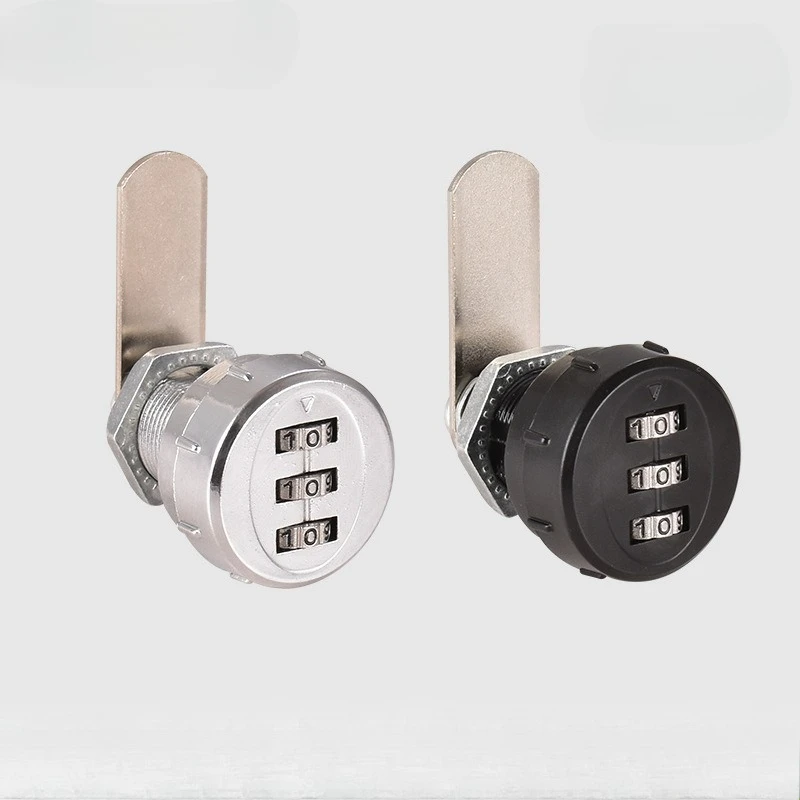 

Кодовый замок для ящиков, мебельный замок, замок для электрощитка, замок для дверцы шкафа, тройной кодовый замок из цинкового сплава с поворотным язычком