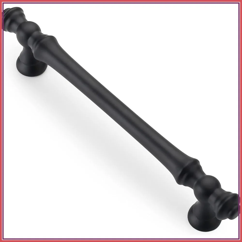 

20 Pack 5 Inch Matte Black Cabinet Pulls, Kitchen Hardware for Drawer & Cupboard