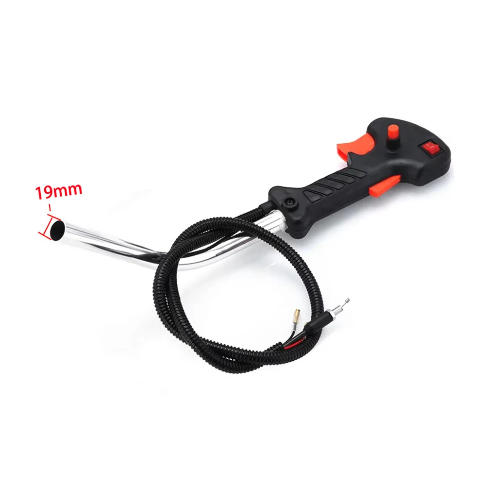 Lawn Mower Throttle Switch Handle Assembly Designed for 19mm Throttle Line Integration Various Power Tool Platforms