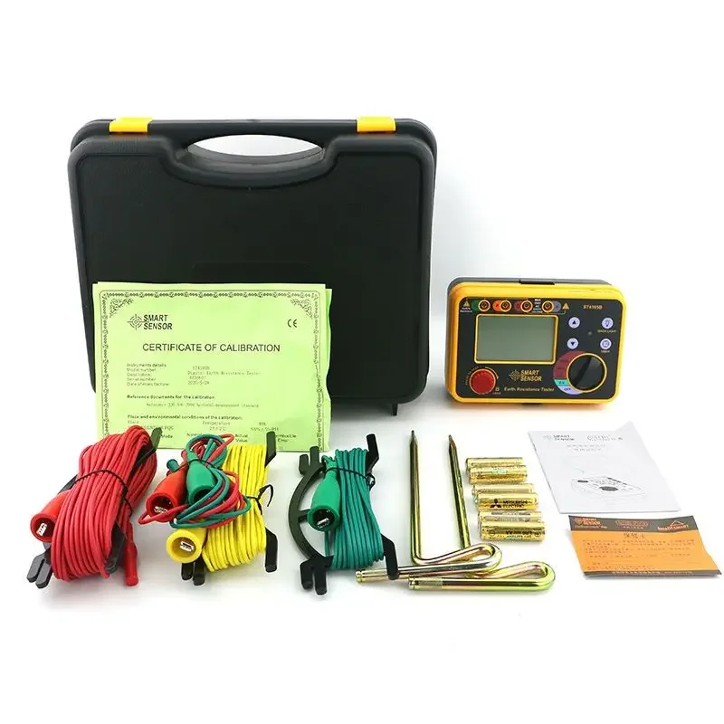 

2026 Xima ST4105A grounding resistance tester meter lightning protection tester professional high precision