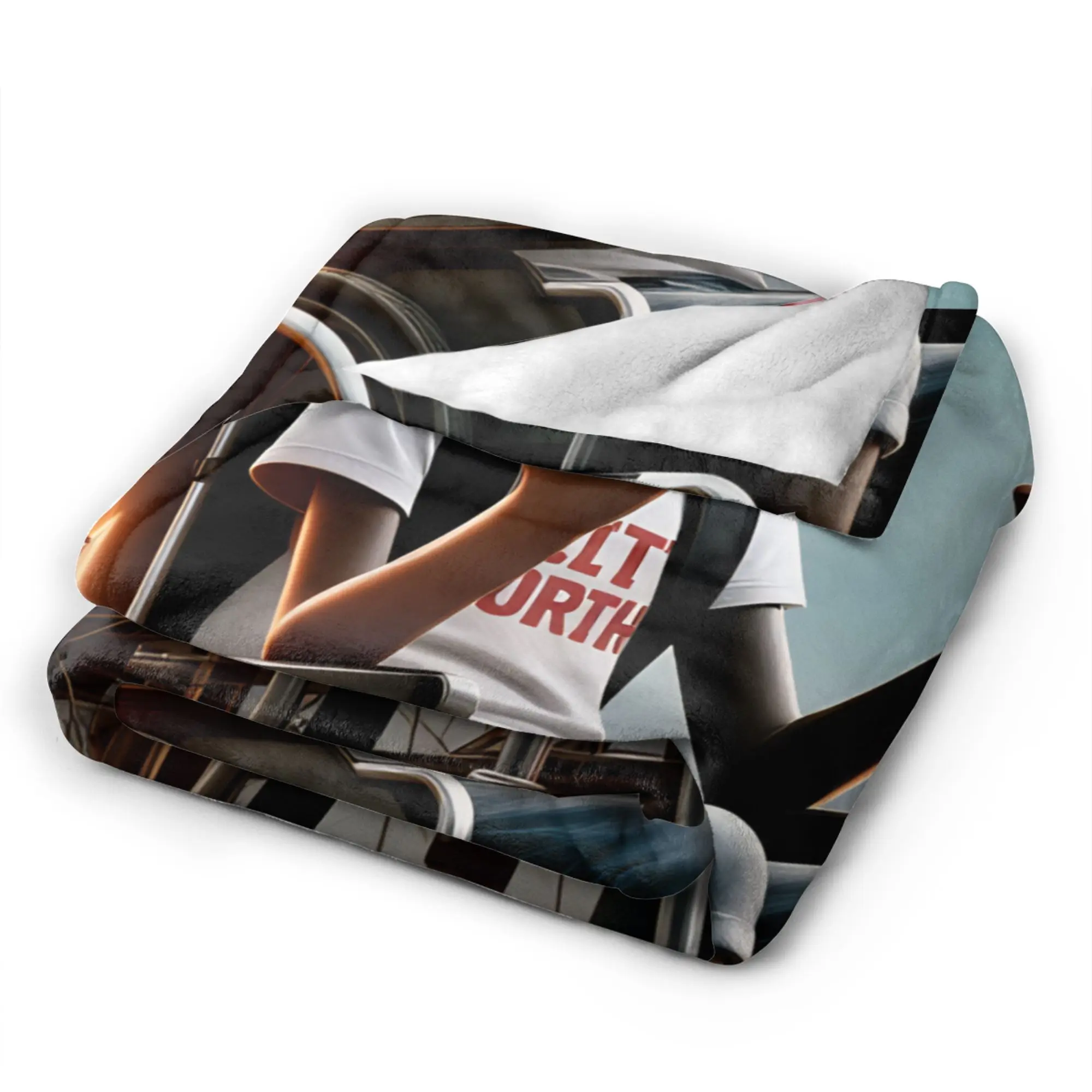 Funny Meme Charlie Kirk Throw Blanket Warm Comfy Graphic Blanket  For Bedroom Plane Travel Flannel Bedspread Bed Cover