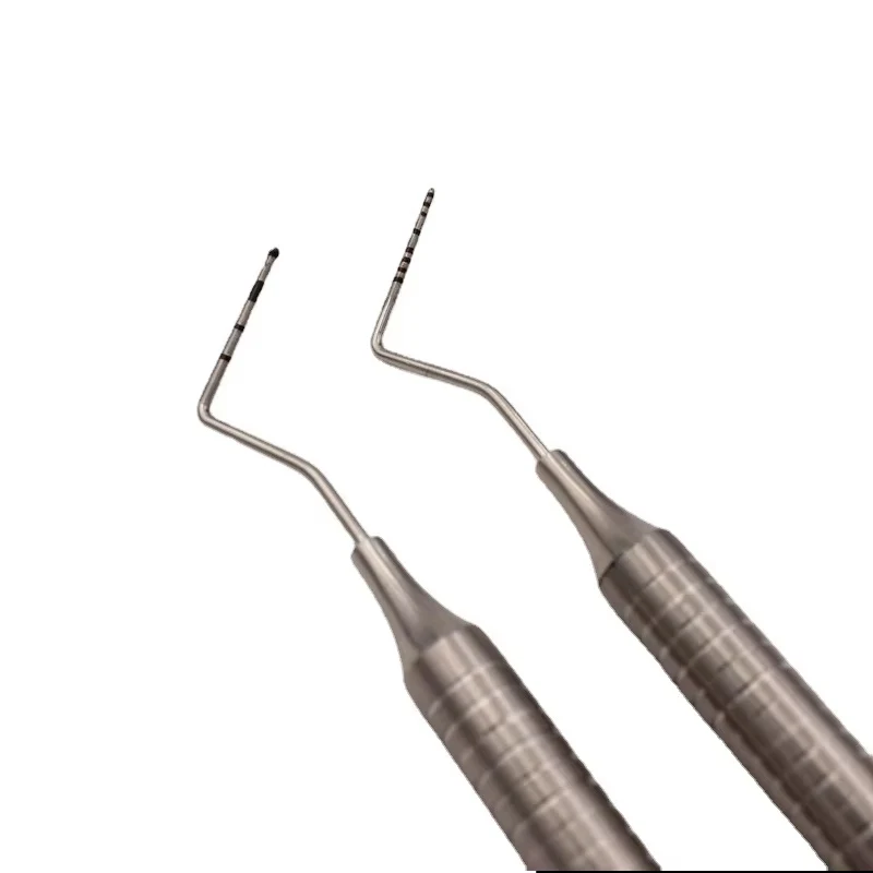 Dental Stainless Steel Periodontal Probe with Scaler Explorer Instrument Tool Endodontic Equipment Material
