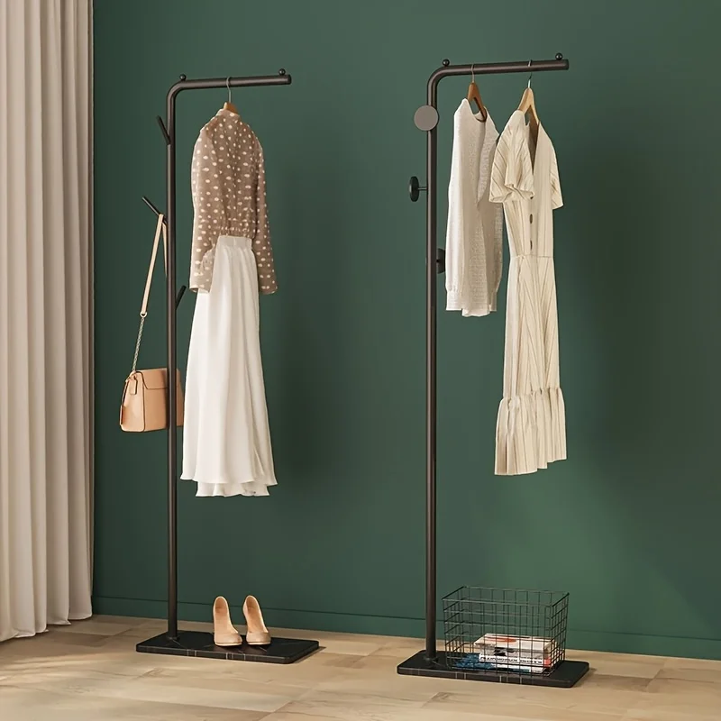 

Customizable Oszczędność miejsca Wieszak Na Ubrania Złote Minimalistyczne Półki Dom Nowoczesny Wieszak Na Ubrania Stojak