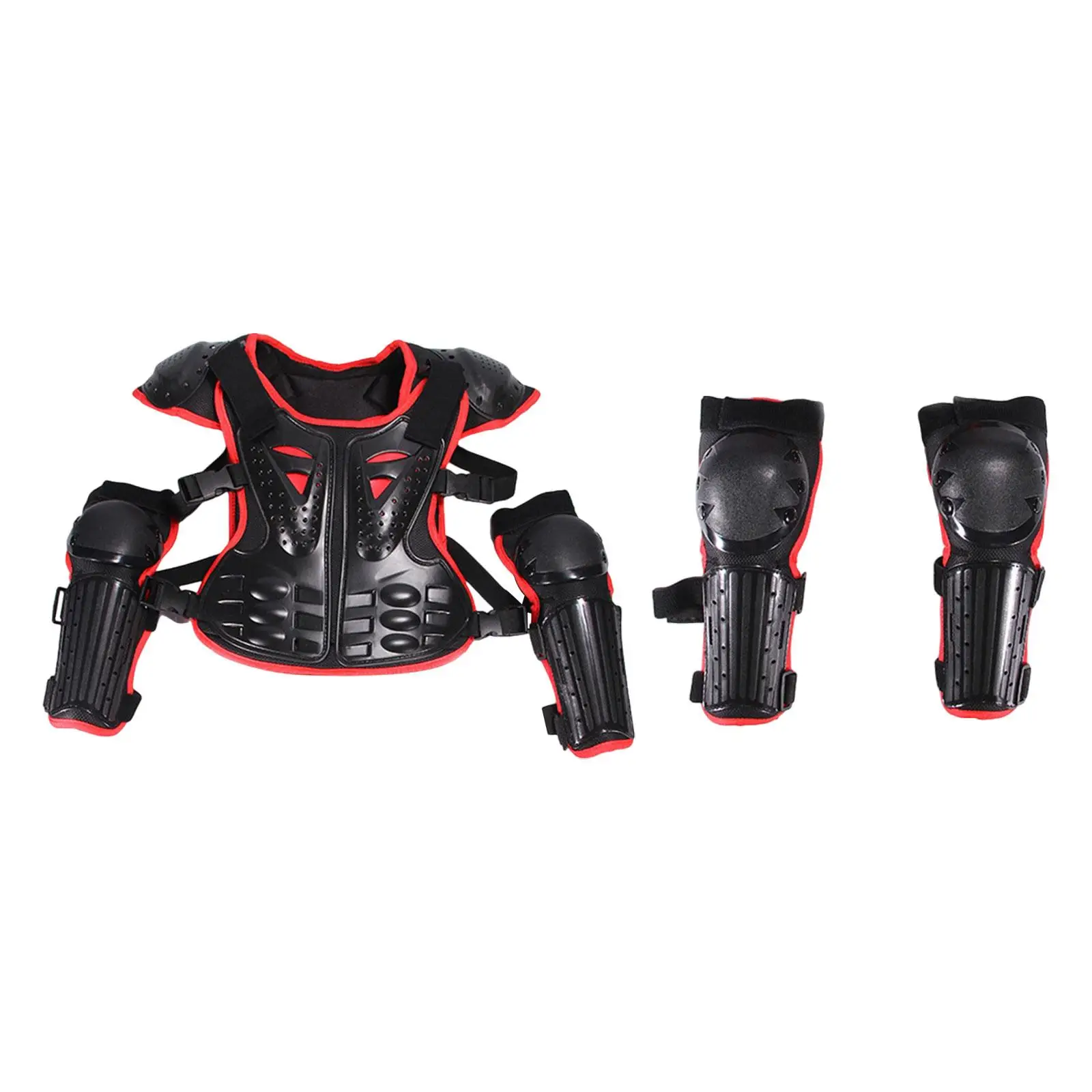 Equipo de moto de cross para niños Protector de equitación ajustable para adolescentes para esquiar patinaje
