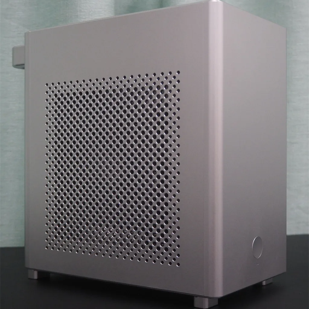 S3cn-47mm version ITX chassis, half-height graphics card, knife card, aluminum alloy, small 1U.