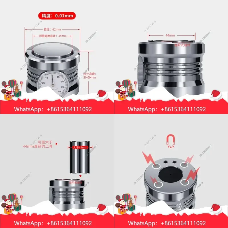 1pc for CNC Router Z Axis Zero Setting Device 50mm Plus Minus 0.005mm Numerical Control Compatible For Model，practical use