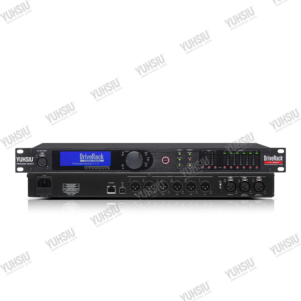 PA2/VENU360 2 Input 6 Output Stage Audio Processor Original Software Pro Audio Driver Rack Professional Speaker Audio Processor