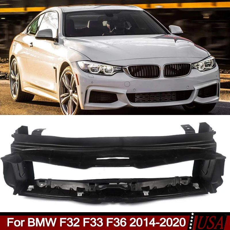 

SAIQINGSP Front Radiator Air Guide Duct Channel For BMW F32 F33 F36 2014-2020 51747290610